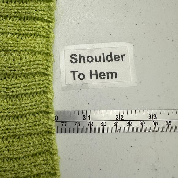 Chicos Womens Open Front Cardigan Vest Sz 2 US L Knit Boho Lagenlook Cottagecore - Picture 6 of 7